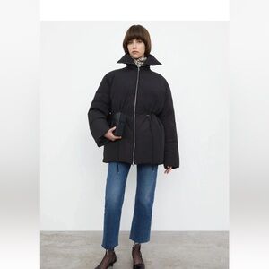 Toteme Black Puffer Jacket